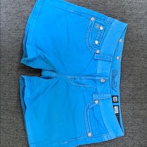 Light Blue Size 28 Miss Me shorts